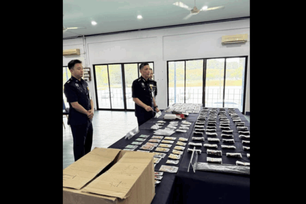 Polis rampas lebih 6 kg dadah di Miri, semua barang rampasan dianggar bernilai RM509,525