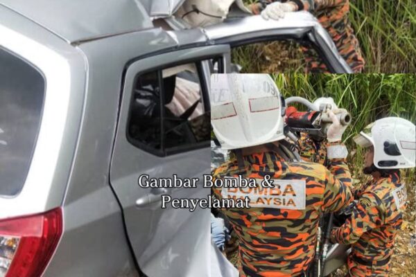Dua lelaki meninggal dunia terbabit kemalangan di Jalan Majau, Kanowit