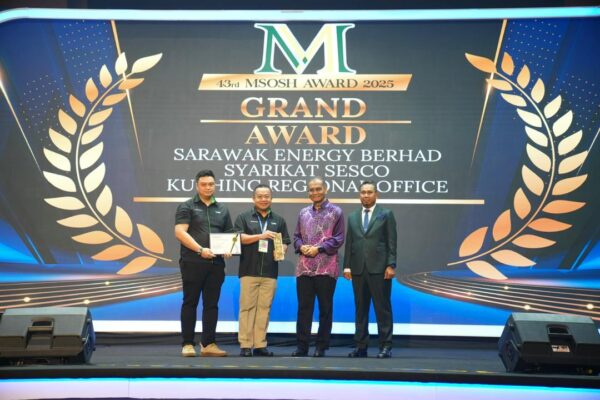 Sarawak Energy Recognised for Excellence in Occupational Safety and Health at the 43rd MSOSH Awards 2025