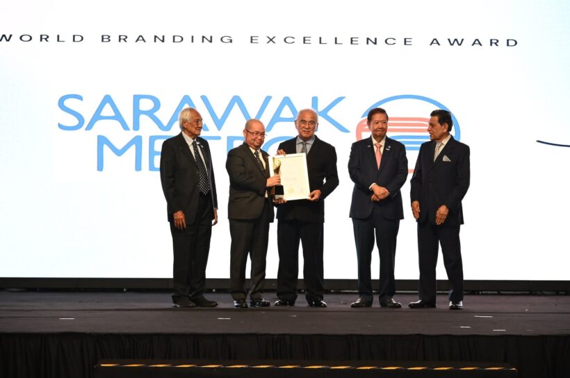 Sarawak Metro receives World Business Chamber award